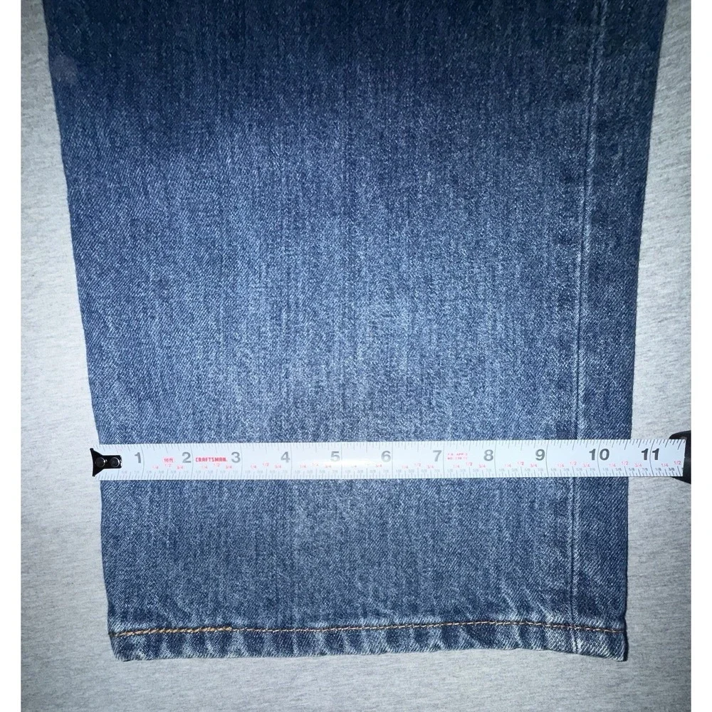 Levi 505 Men's Size 50x30 Big Tall Regular Fit Straight Leg Dark Wash